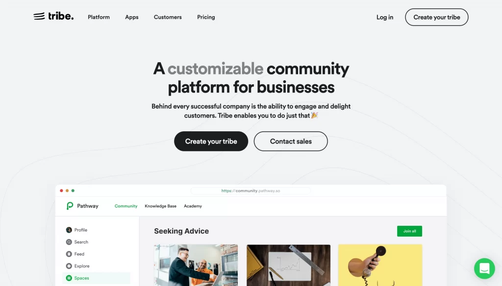 Tribe-A-Customizable-Community-Platform