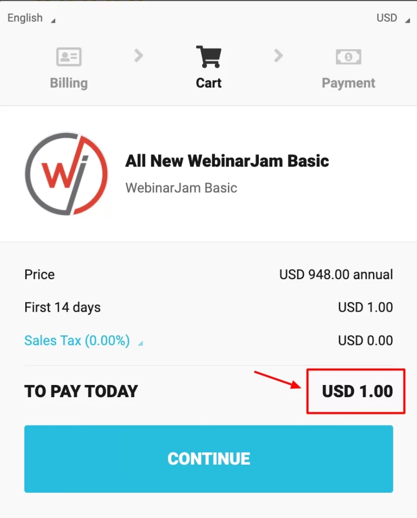 WebinarJam-14-Day-Trial-Plans-and-Pricingcart