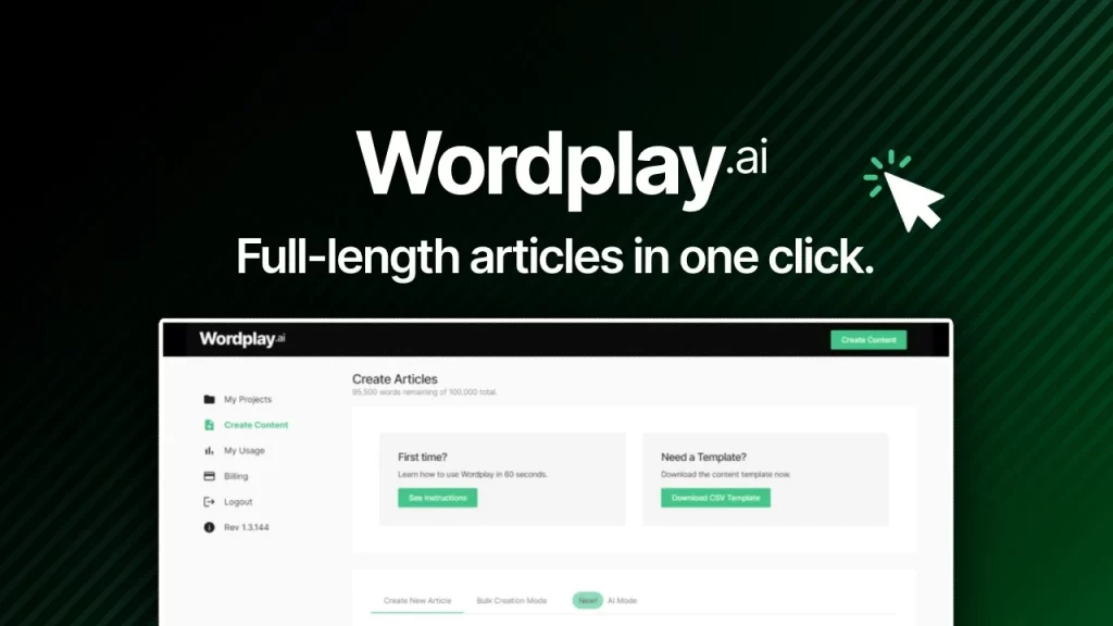 Wordplay - Long-Form AI Writer