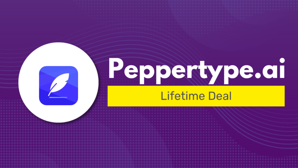 peppertype lifetime deal appsumo
